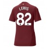 Manchester City Rico Lewis #82 Tredjedrakt Kvinner 2024-25 Kortermet